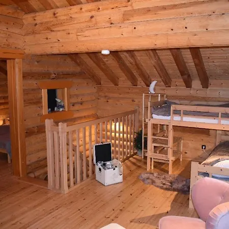 בקתה La Bresse Lodge Chalet En Rondins Climatise *