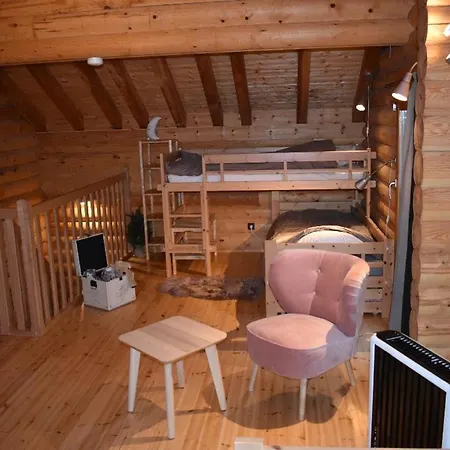 La Bresse Lodge Chalet En Rondins Climatise לה ברסה