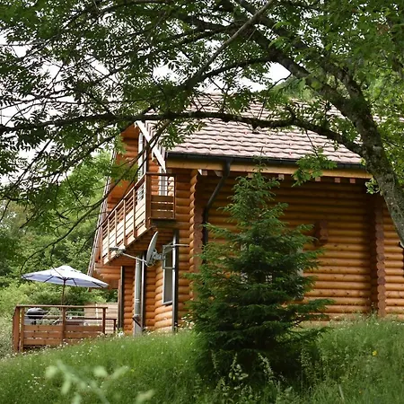La Bresse Lodge Chalet En Rondins Climatise בקתה