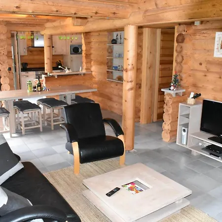 בקתה La Bresse Lodge Chalet En Rondins Climatise *