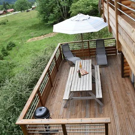 La Bresse Lodge Chalet En Rondins Climatise לה ברסה