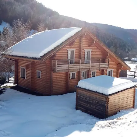 La Bresse Lodge Chalet En Rondins Climatise בקתה *