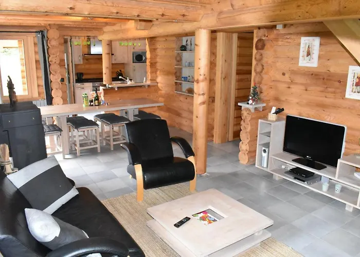 Horská chata En Rondins - 3 Minutes Des Pistes *