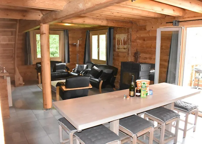 Horská chata En Rondins - 3 Minutes Des Pistes